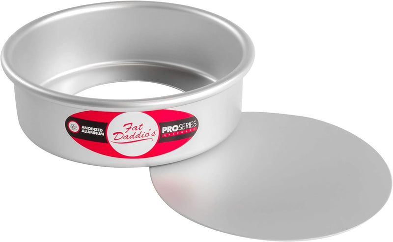 Fat Daddios 6x3 Inch Round Cheesecake Pan - Silver