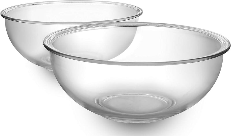 BOVADO USA 1Qt Glass Bowl - Clear Multi-use Glass