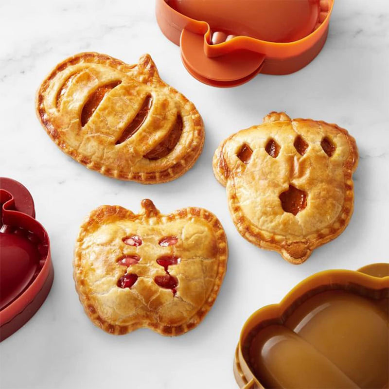 Pocket Pie Molds Hand Pie Molds - Apple Pumpkin and Acorn Shapes