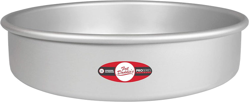 Fat Daddios Anodized Aluminum Round Cake Pan - 8x4 inch