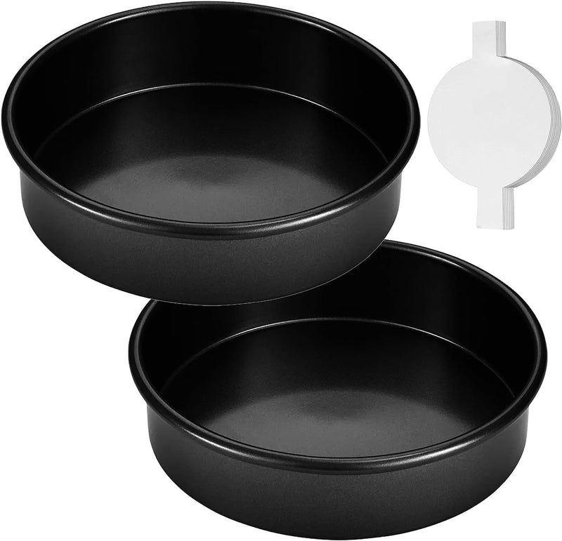 RFAQK 133PC Round Cake Pan Set with Baking and Decorating Supplies