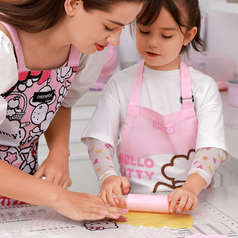 Hello Kitty Kids Baking Set - 15Pcs Kitchen Combo for DIY Baking with Gift Box