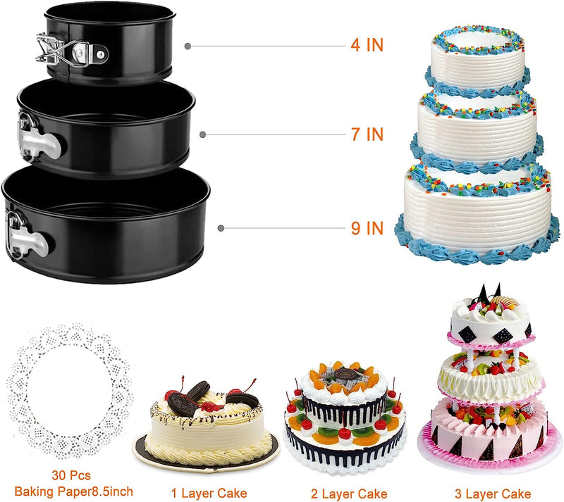 507 PCS Cake Decorating Kit - Pans Turntable Tips Russian Nozzles Mold - Mothers Day Gift