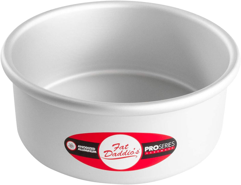 Fat Daddios Anodized Aluminum Round Cake Pan - 8x4 inch