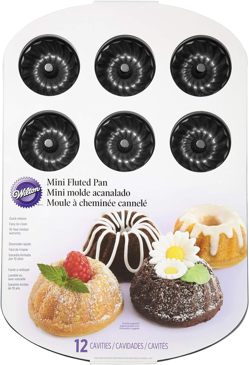 Wilton Mini Loaf Pan - Non-Stick 4-Cavity Steel