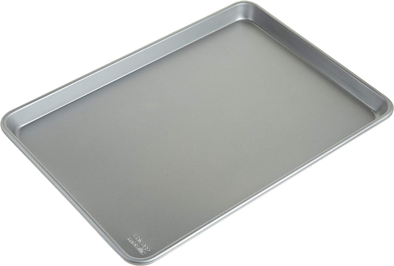 Chicago Metallic Commercial II Jelly Roll Pan - 15 x 10 Uncoated for Baking Various Dishes