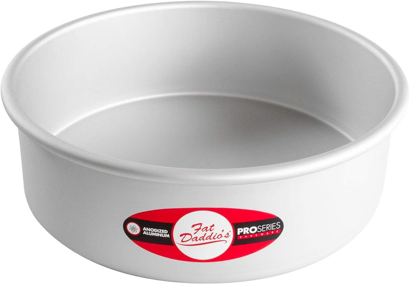 Fat Daddios Anodized Aluminum Round Cake Pan - 8x4 inch