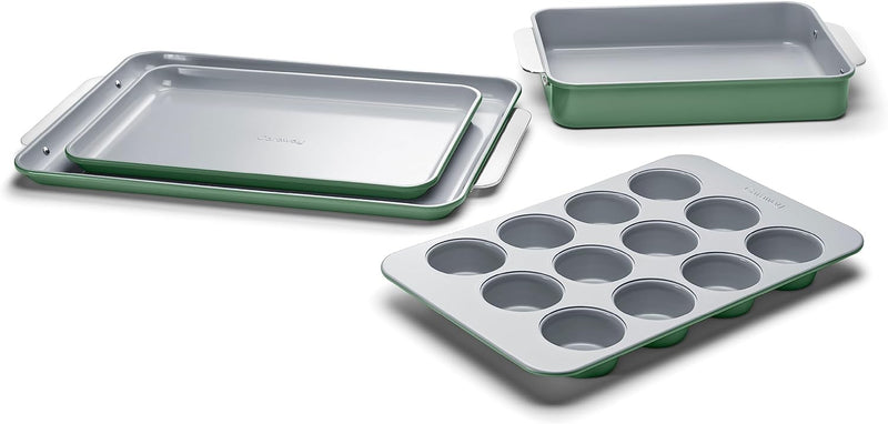 11-Piece Non-Toxic Ceramic Bakeware Set - PTFE  PFOA-Free