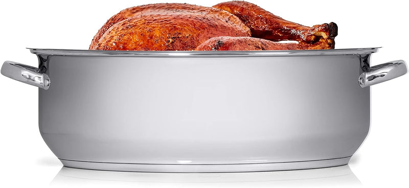 Precise Heat Stainless Steel Roaster - 20 inches