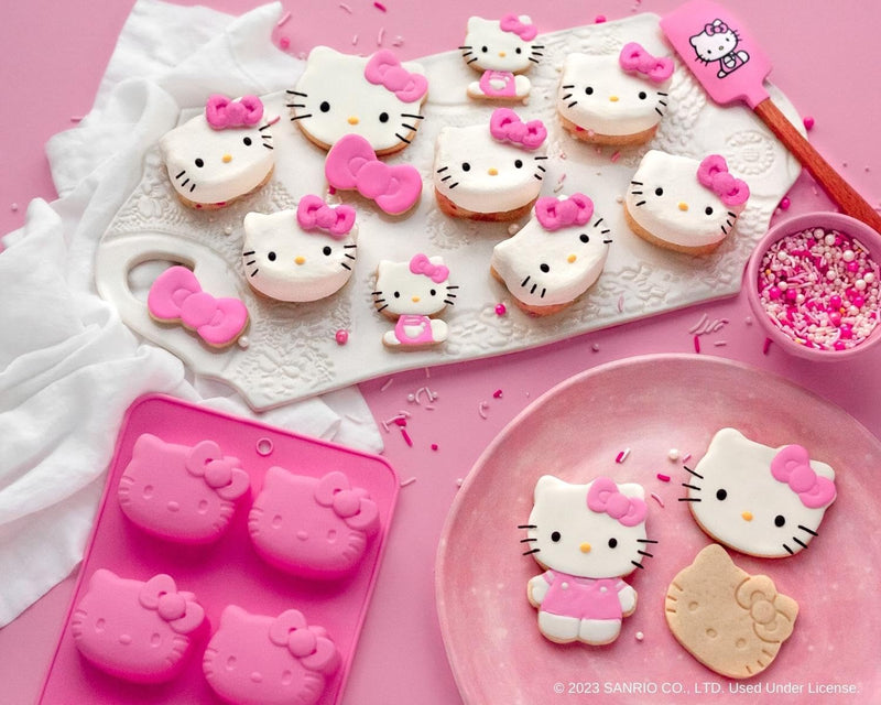 Hello Kitty Baking Set with Cupcake Mold  Cookie Cutters