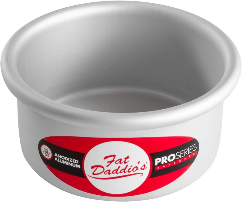 Fat Daddios Anodized Aluminum Round Cake Pan - 8x4 inch