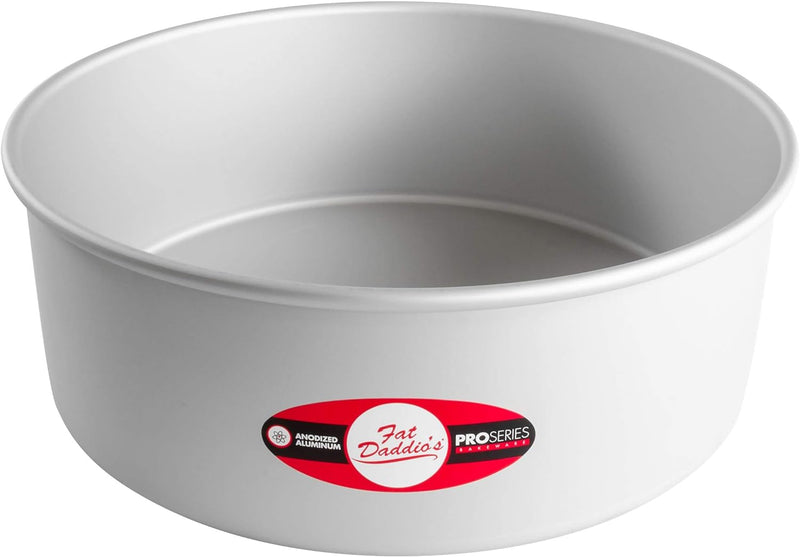 Fat Daddios Anodized Aluminum Round Cake Pan - 8x4 inch