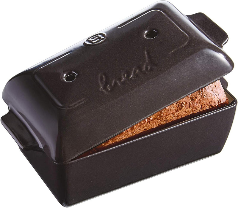 Emile Henry Loaf Baker - Burgundy Bread Loaf Baking Pan