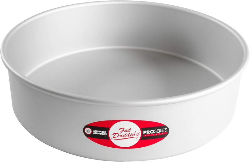 Fat Daddios Anodized Aluminum Round Cake Pan - 8x4 inch