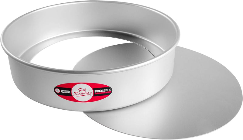 Fat Daddios 6x3 Inch Round Cheesecake Pan - Silver