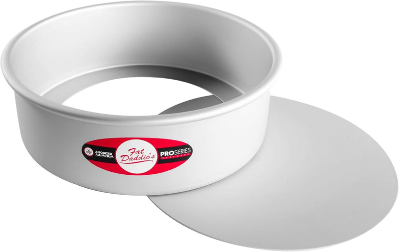 Fat Daddios 6x3 Inch Round Cheesecake Pan - Silver