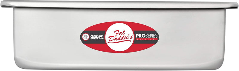 Fat Daddios Anodized Aluminum Square Cake Pan - 10x3 inch