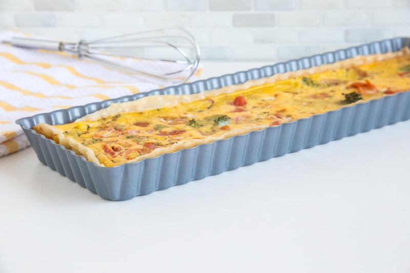 Non-Stick Tart and Quiche Pan - 95-inch with Removable Loose Bottom