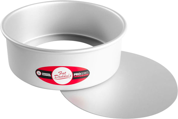 Fat Daddios 6x3 Inch Round Cheesecake Pan - Silver