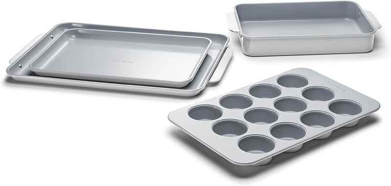 11-Piece Non-Toxic Ceramic Bakeware Set - PTFE  PFOA-Free