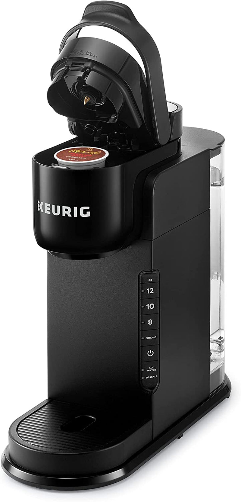 Keurig K-Express Coffee Maker, Single Serve K-Cup Pod Coffee Brewer, Black, 12.8” L x 5.1” W x 12.6” H