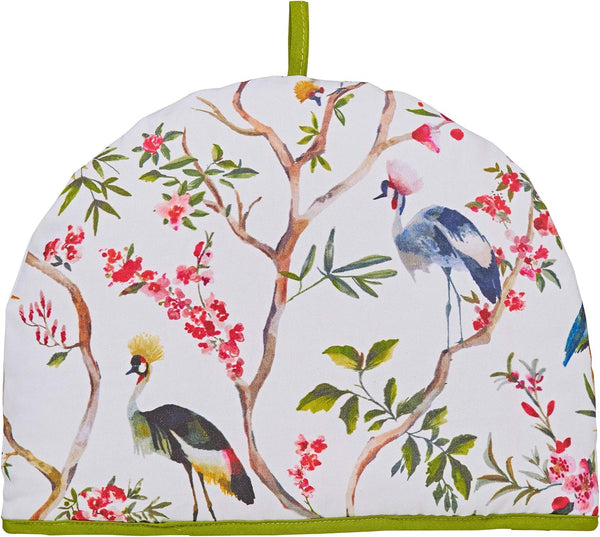 Ulster Weavers Tea Cosy - Vibrant Kitchen Accessory, 100% Cotton, Warming & Insulating - Perfect for a Traditional English High Tea Experience, Oriental Birds, Multicolour