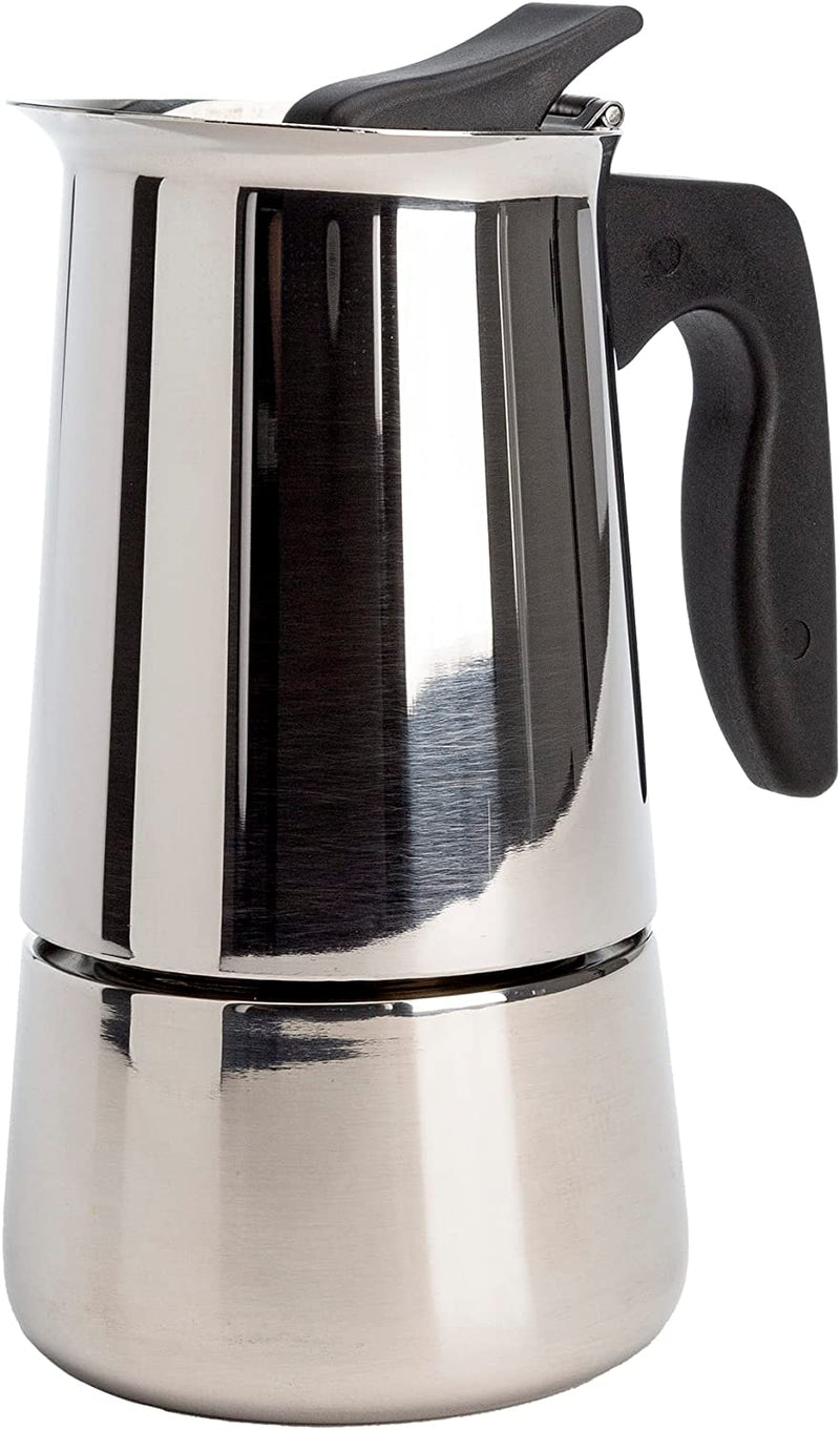 Primula Premium Stainless Steel Stovetop Espresso and Coffee Maker, 6-Cup