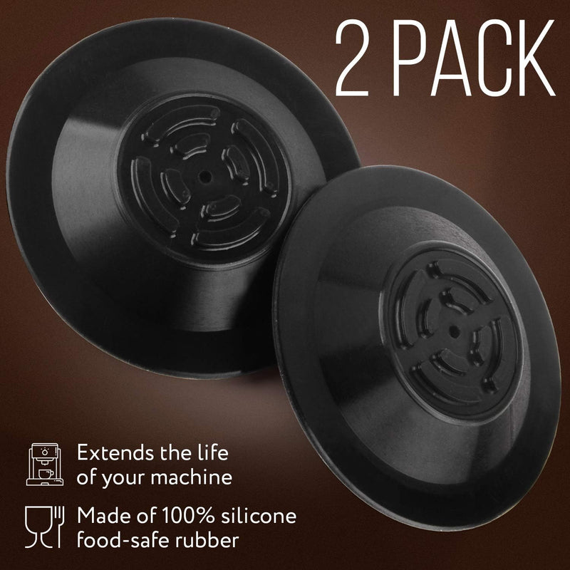 IMPRESA 2 Pack Espresso Cleaning Disc for Select Breville Espresso Machines - 54mm Backflush Disc for Espresso Makers Comparable to Breville Part BES870XL/11.2 Rubber Disks