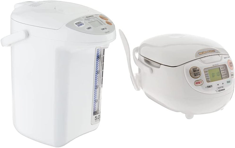 Zojirushi CD-LFC40 Panorama Window Micom Water Boiler and Warmer, 135 oz/4.0 L, White