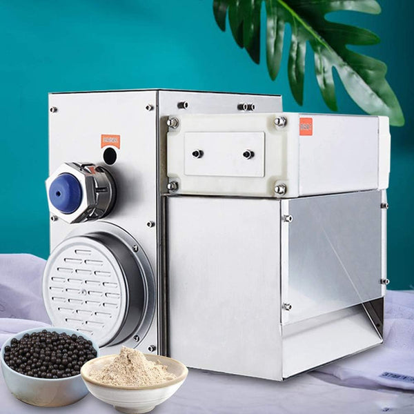 Automatic Milk Tea Tapioca Pearls Making Machine Bubble Tea Balls 8mm Pearl 400W 60Hz Pellet Maker for Commercial Home Shop Use Stainless Steel Pearl Granulators