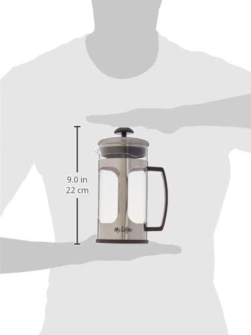 Mr. Coffee Mr Coffee 78762.01 Daily Brew 1.2 Quart Coffee Press (93586591M)