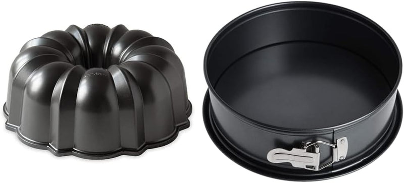 Nordic Ware Pro Cast Original Bundt Pan, 12 Cup, Grey