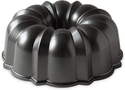 Nordic Ware Pro Cast Original Bundt Pan, 12 Cup, Grey