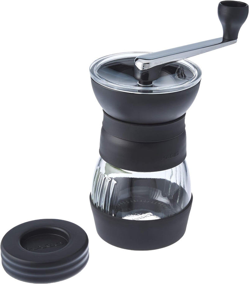 Hario "Skerton Pro" Ceramic Manual Coffee Grinder, Black