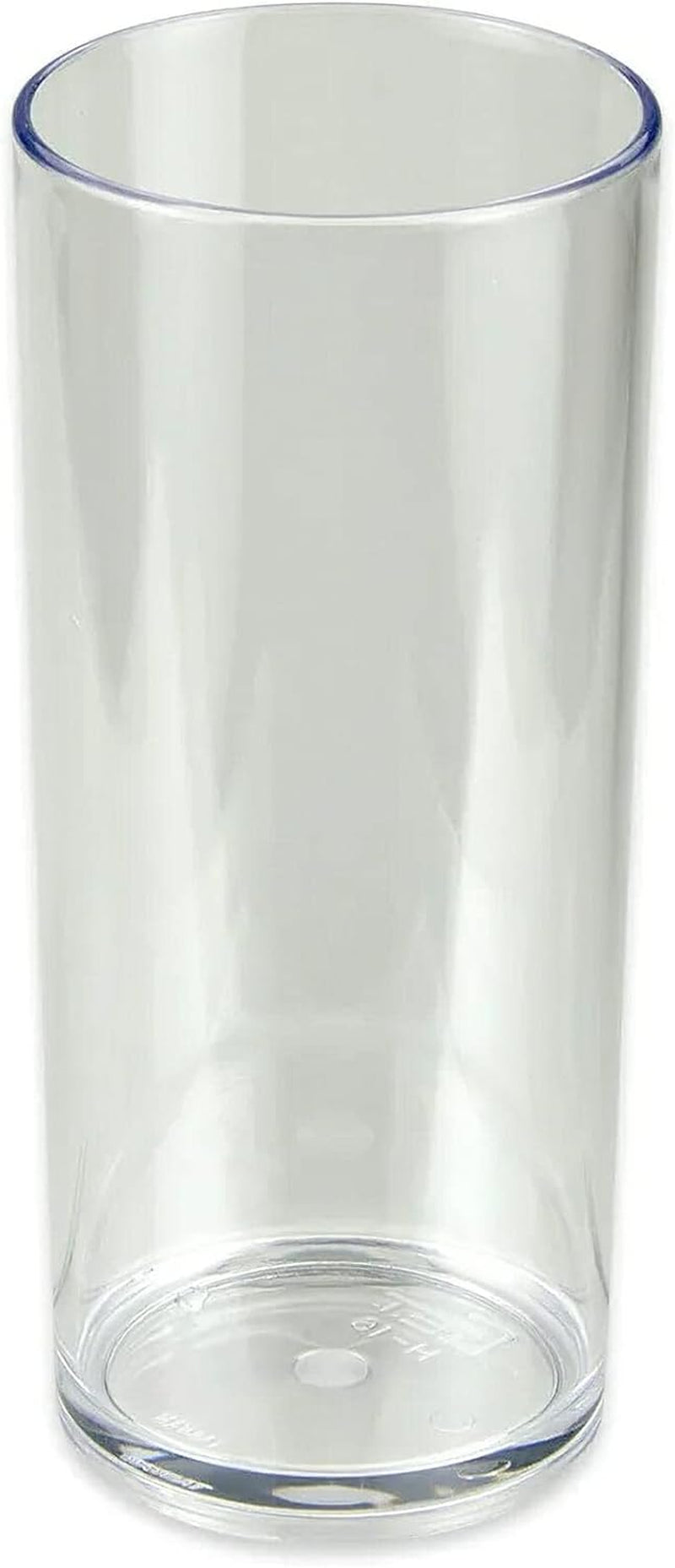 G.E.T. 9-1-SAN-CL-EC Cheers BPA-Free Plastic Highball Glasses, 9 Ounce, Clear, Small (Set of 4)