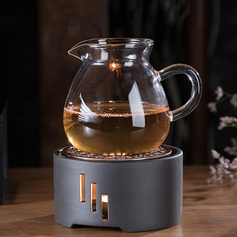 Teapot Warm Tool, Durable Teapot Warmer Convenient Easy To Stable with Flat Mat for Coffee