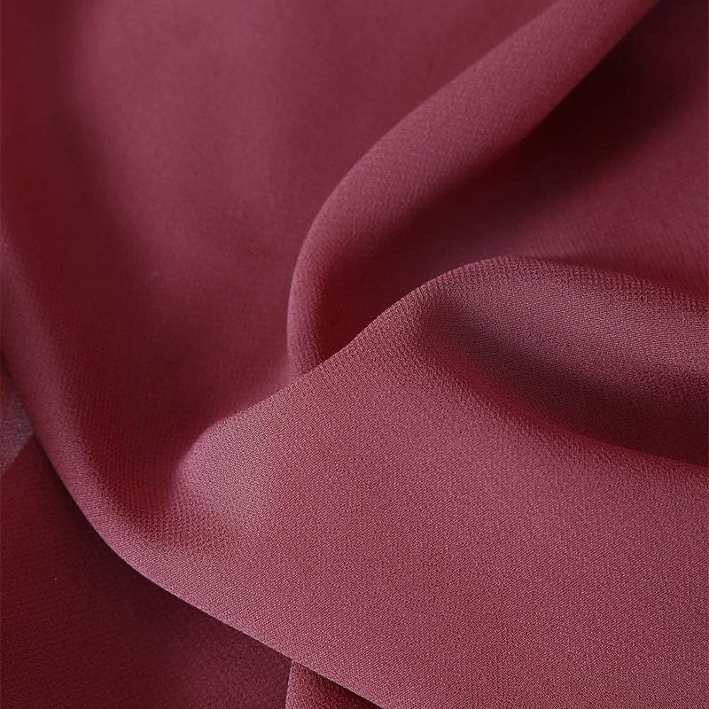 Burgundy Chiffon Wedding Arch Drapes 2 Panels - 6 Yards - Ceiling Swag Decoration