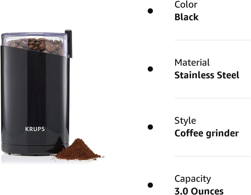 KrupsKRUPS F203 Grinder1500813248 Coffee Grinder with Blade Grinder