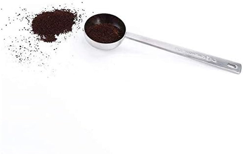 2Pcs Stainless Steel Coffee Scoop, 2 Tablespoon Measuring Spoon, Coffee Scoop, 30Ml Metal Long Handled Spoons, Coffee,Sugar,Powder,Tea Measuring Spoons, Set of 2