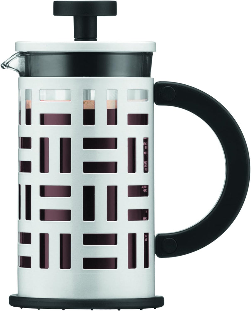 Bodum Eileen French Press Coffee Maker, 17-Ounce, Chrome