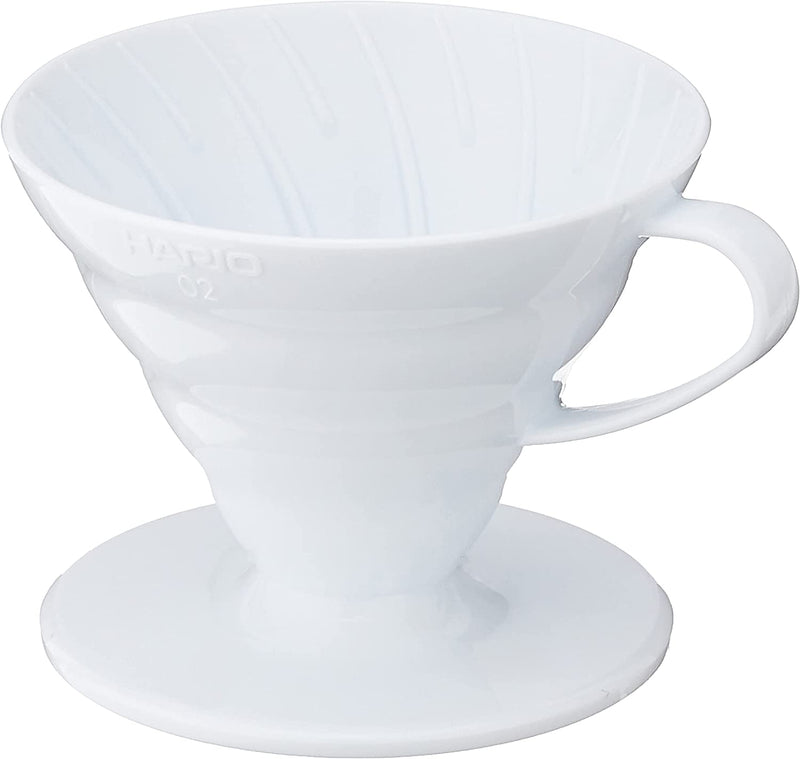 Hario V60 Plastic Coffee Dripper, Size 02, Clear