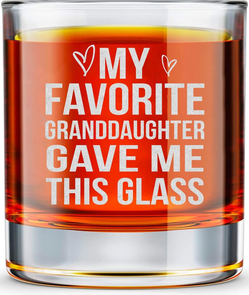 BETHEGIFT Christmas Gifts for Dad from Daughter, Son - Dad Christmas Gifts - Birthday Gifts for Dad - Dad Birthday Gift Ideas - Cool Gifts for Dad - Present for Dad 10oz Whiskey Rock Glass