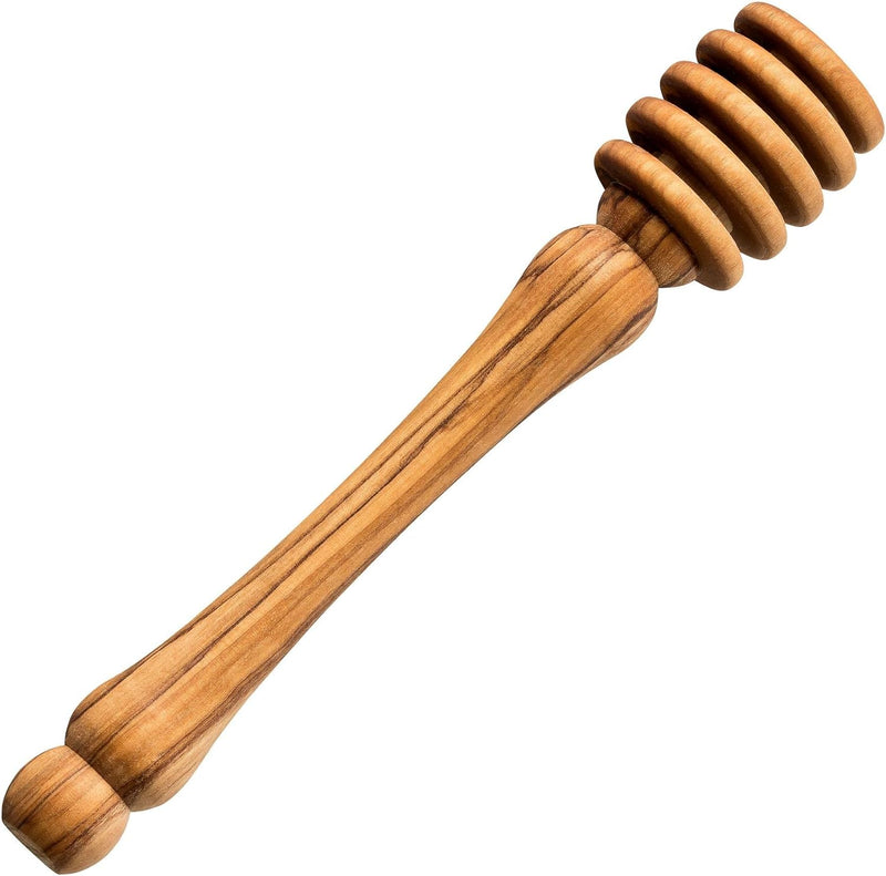 Olive Wood - Handmade Honey Holder/Honey Dipper made from Olive Wood in Bethlehem