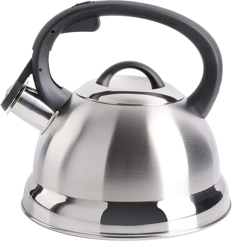 Mr. Coffee Flintshire 1.75-Quart Whistling Tea Kettle Stainless Steel (91407.02) (93586562M)