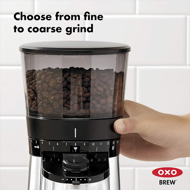 OXO Brew Conical Burr Coffee Grinder with Scale