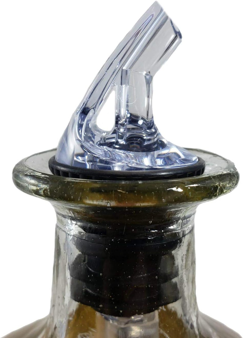 Ameripour - Speed Pourer - Patron Pour Spout - Made 100% In The USA. Free Flow Bar Spouts That Don't Leak - No Cracks, Just A Smooth Cocktail Pour Every Time. (Clear)