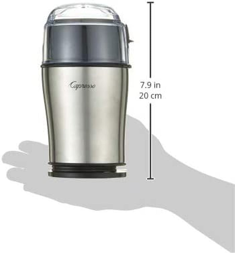 Capresso Cool Grind Grinder, Silver