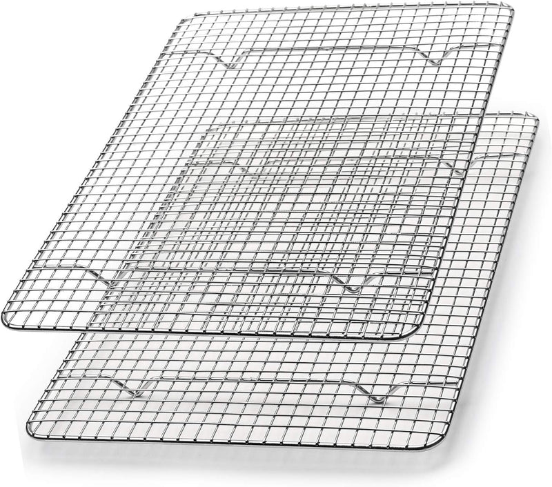 Spring Chef Cooling and Baking Rack - Heavy Duty Stainless Steel 10x15 inches