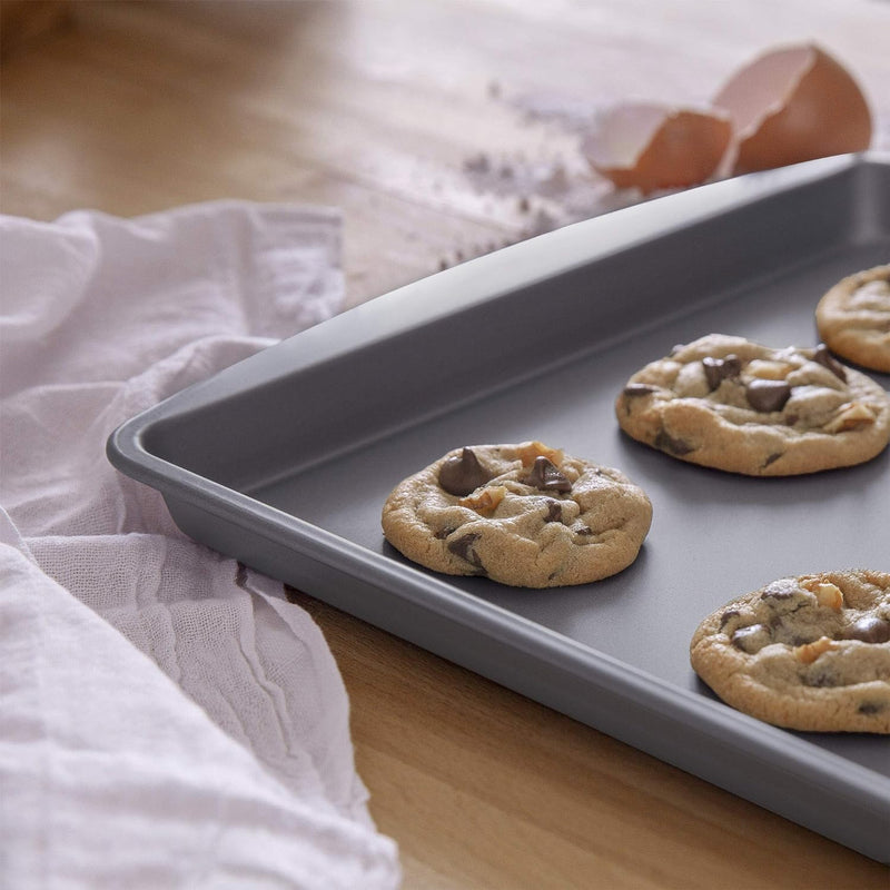 G  S Metal Nonstick Cookie Sheet 173 x 112 Gray - Large Bakeware Pan