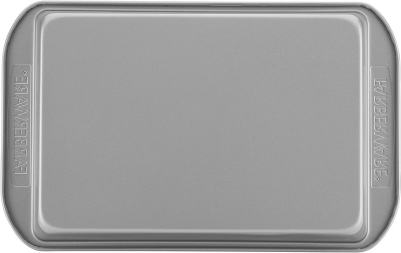 Farberware Nonstick Bakeware Cake Pan with Lid - 9x13 Inches Gray